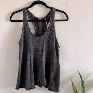 Free People Tank with Zipper back